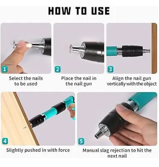 প্যারেক মারার ড্রিল মেশিন-Nail Gun Original With Carrier